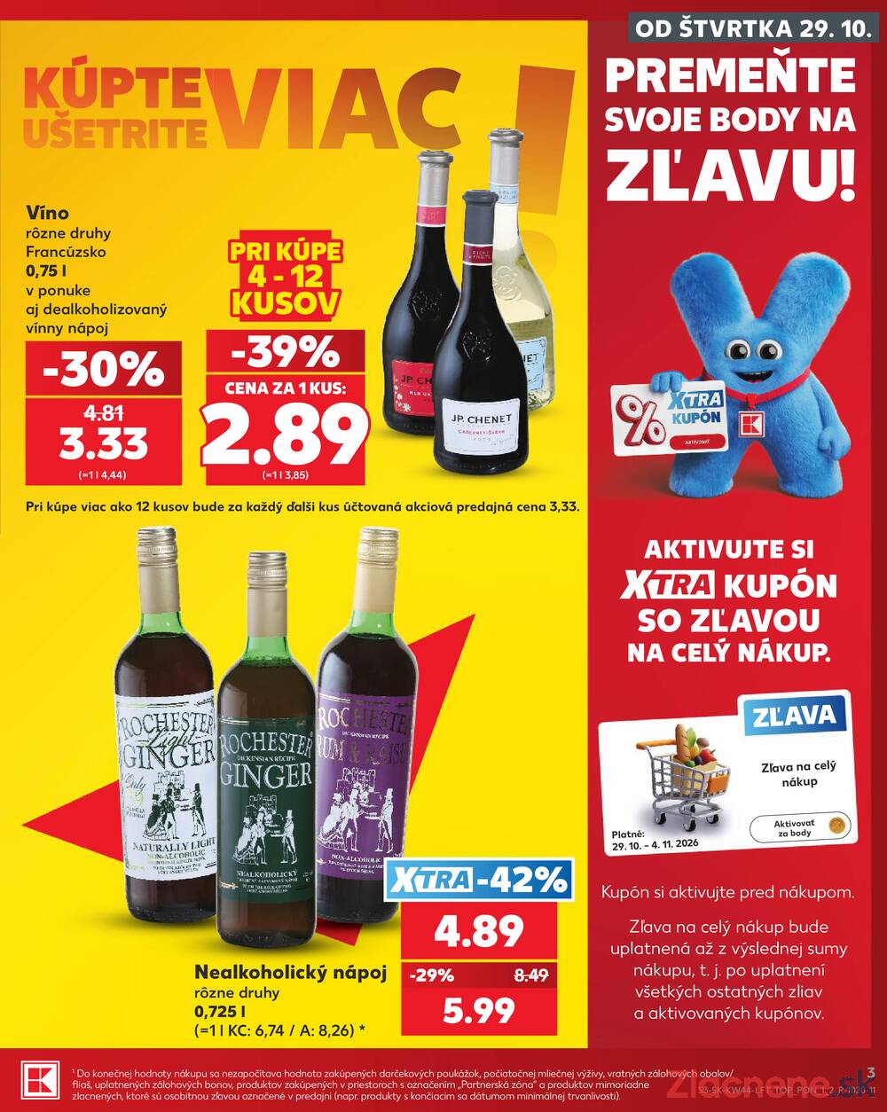 Kaufland 29.10. - 4.11. - Kaufland Veľký Meder