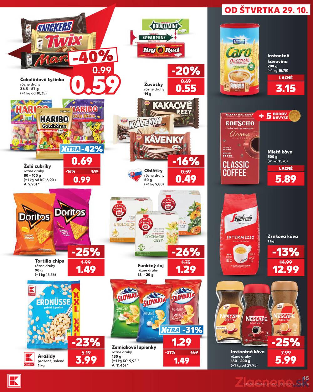 Kaufland 29.10. - 4.11. - Kaufland Veľký Meder