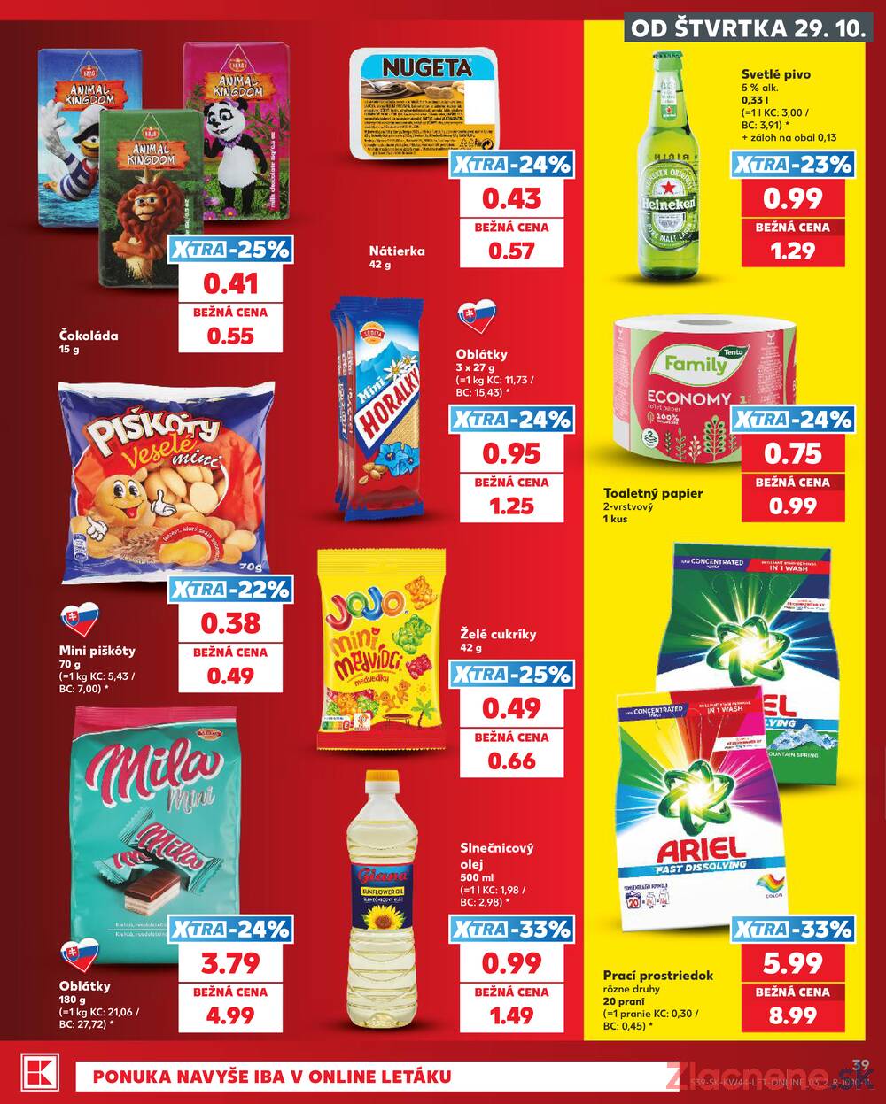 Kaufland 29.10. - 4.11. - Kaufland Trnava - Juh - Bratislavská