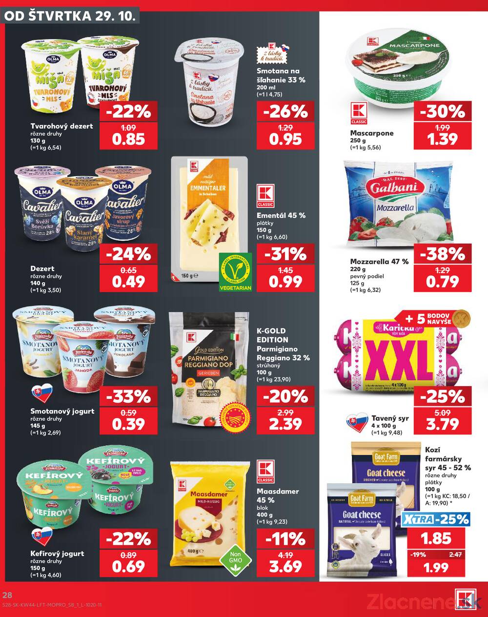 Kaufland 29.10. - 4.11. - Kaufland Trnava - Nová ul.