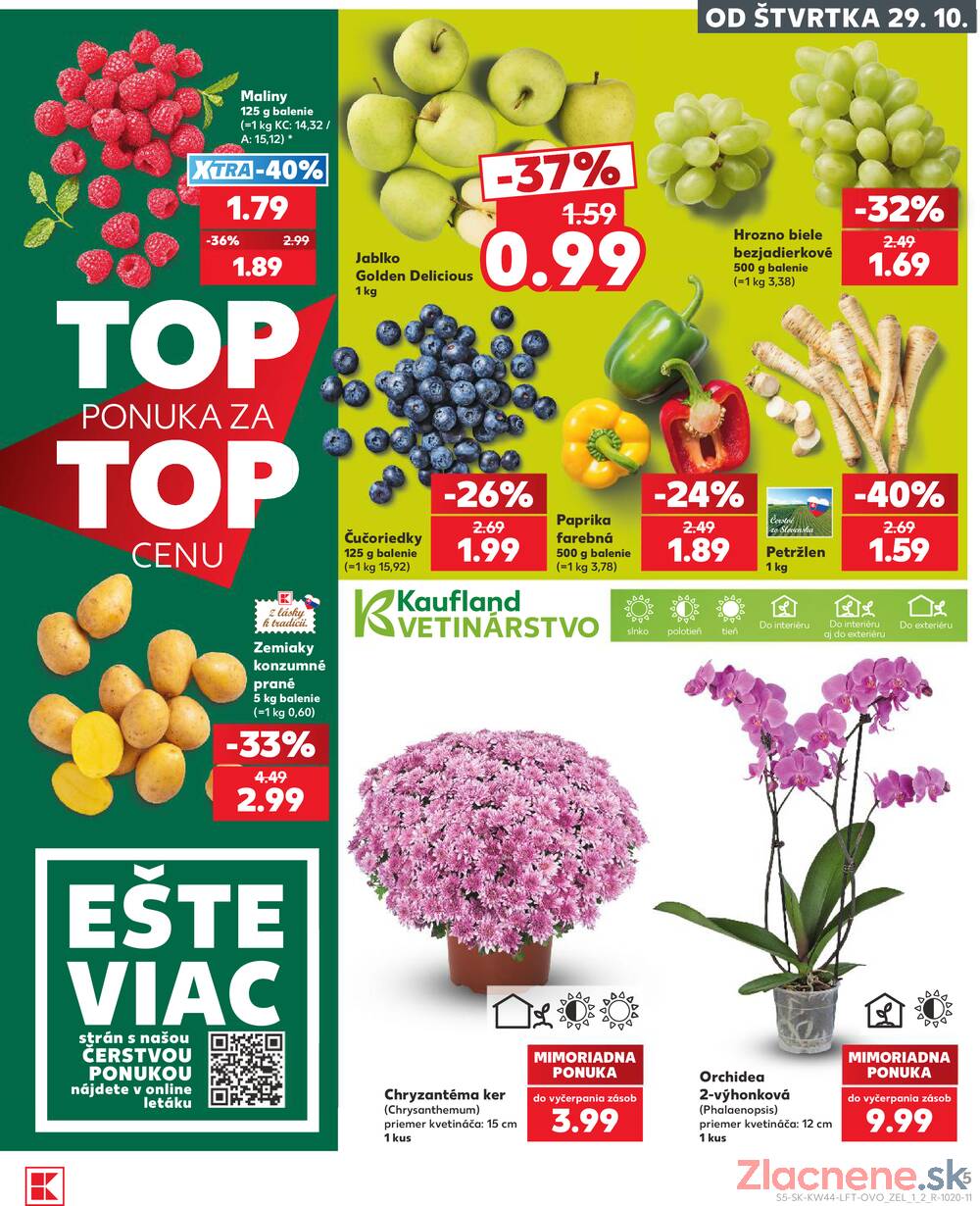Kaufland 29.10. - 4.11. - Kaufland Liptovský Mikuláš