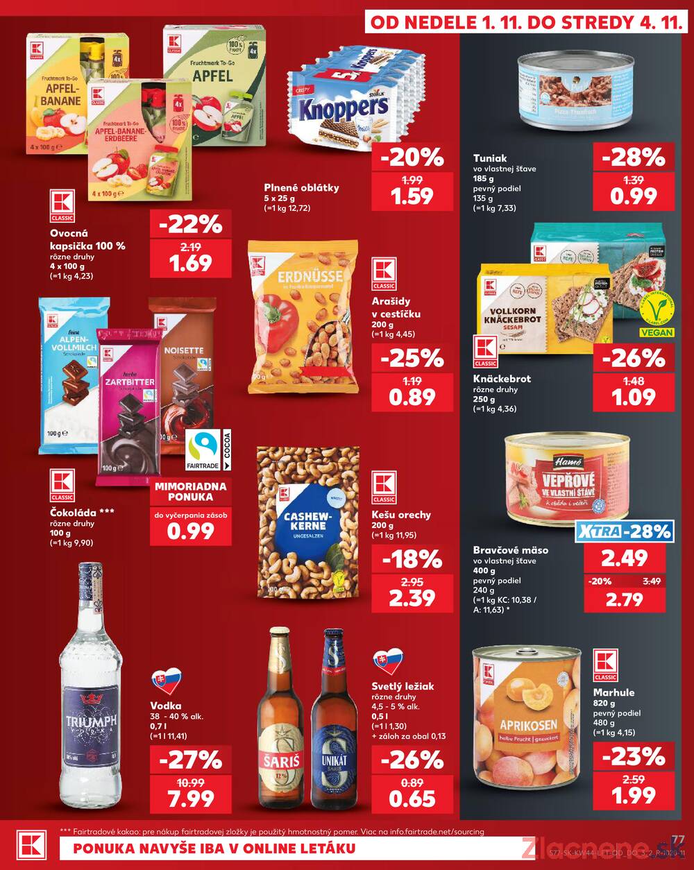 Kaufland 29.10. - 4.11. - Kaufland Liptovský Mikuláš