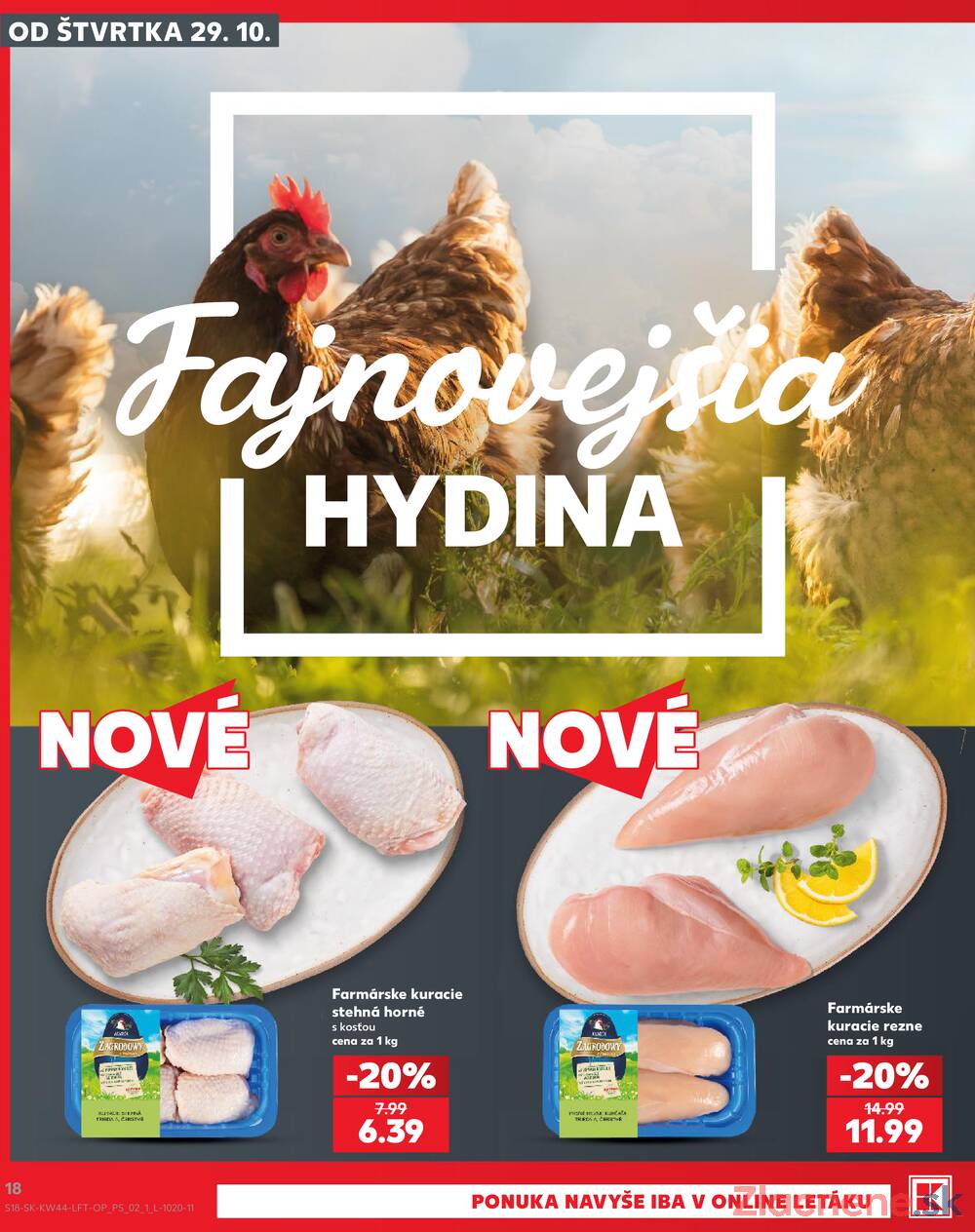 Kaufland 29.10. - 4.11. - Kaufland Košice-Pri hati