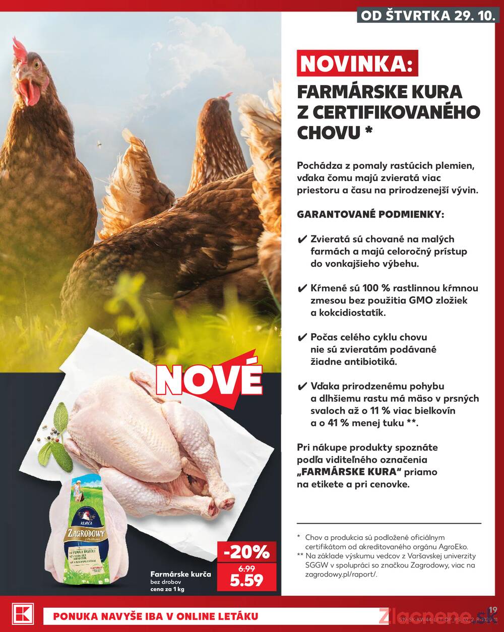 Kaufland 29.10. - 4.11. - Kaufland Košice-Pri hati