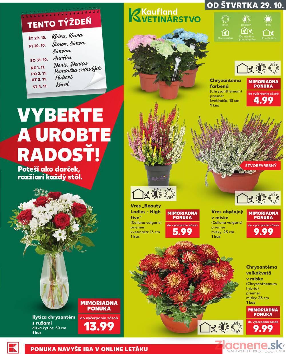 Kaufland 29.10. - 4.11. - Kaufland Žilina