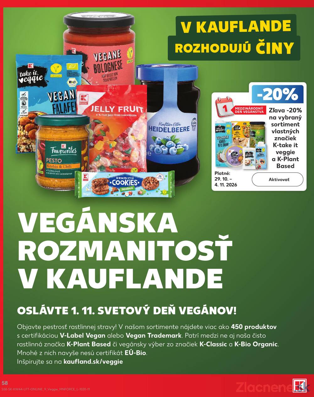 Kaufland 29.10. - 4.11. - Kaufland Žilina