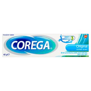 Corega Original extra silný fixačný krém 40 g