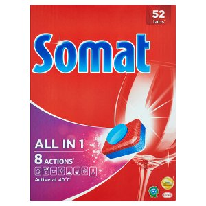 Somat tablety na automatické umývanie riadu 52ks 936 g