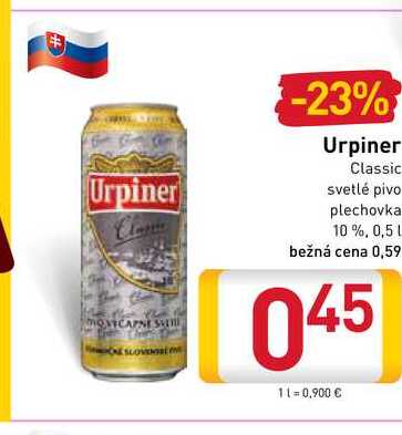Urpiner Classic 500 ml