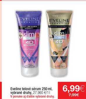 Eveline telové sérum 250 ml