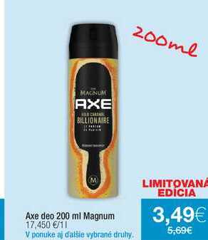 Axe deo 200 ml Magnum  