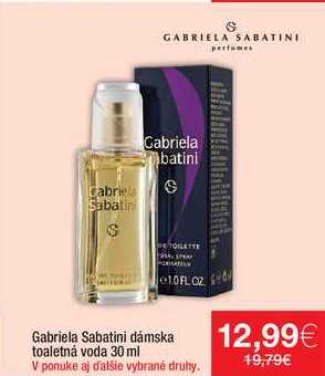 Gabriela Sabatini dámska toaletná voda 30 ml
