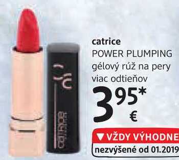 catrice POWER PLUMPING gélový rúž na pery, viac odtieňov