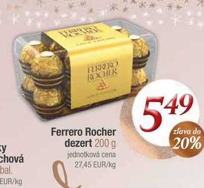 Ferrero Rocher dezert 200 g