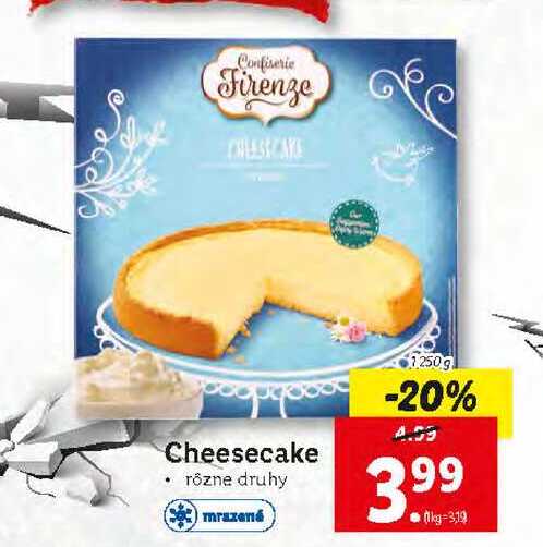 Cheesecake 1250 g