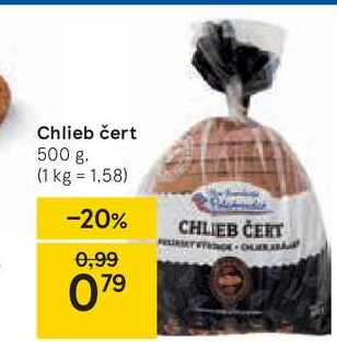 Chlieb čert, 500 g