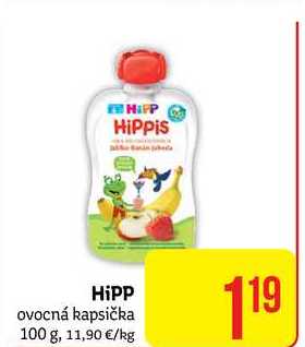   HiPP ovocná kapsička 100 g