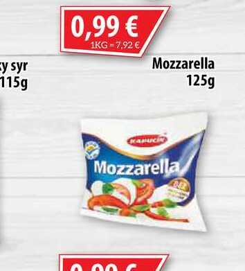 Mozzarella 125 g 
