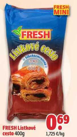 FRESH Listkové cesto 400g