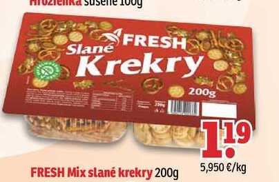 FRESH Mix slané krekry 200g