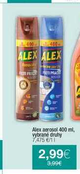 Alex aerosol 400 ml