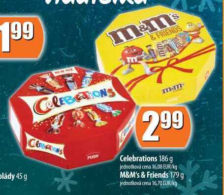 Celebrations 186 g