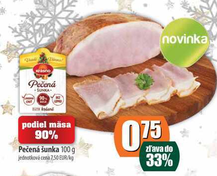 Pečená šunka 100g