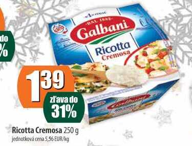 Ricotta Cremosa 250g