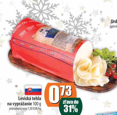 Levická tehla na vyprážanie 100g