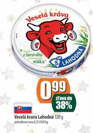 Veselá krava Lahodná 120 g