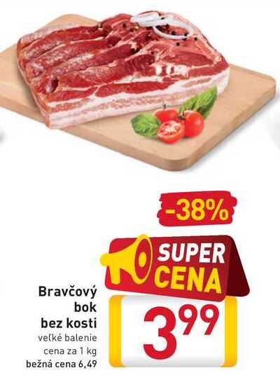  Bravčový bok bez kosti 1 kg