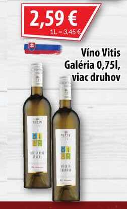 Víno Vitis Galéria 0,75 l