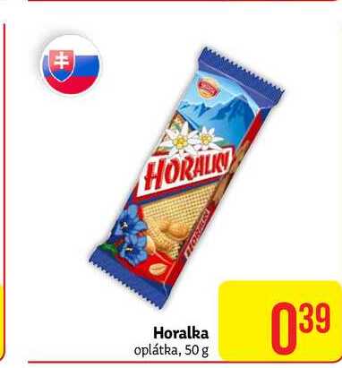 Horalka oplátka, 50 g