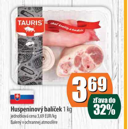 Huspeninový balíček 1 kg