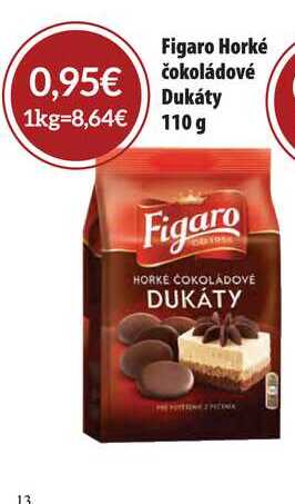 Figaro Horké čokoládové Dukáty 110 g 