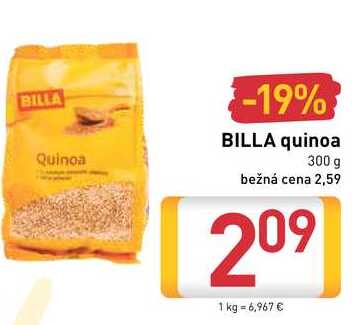   BILLA quinoa 300 g 