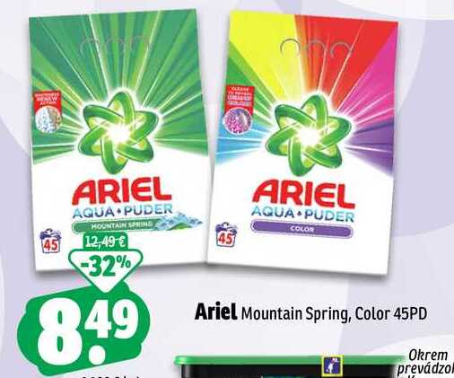 Ariel Mountain Spring, Color 45PD v akcii | Zlacnene.sk