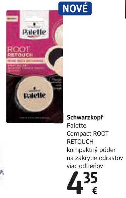 Schwarzkopf Palette Compact ROOT RETOUCH kompaktný púder na zakrytie odrastov, viac odtieňov