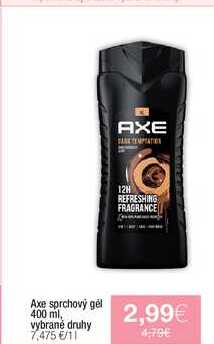 Axe sprchový gél 400 ml