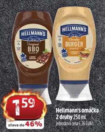Hellmann's omáčka 250 ml 