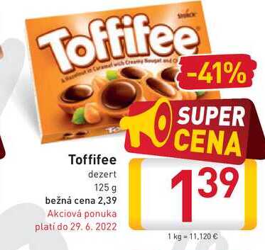Toffifee dezert 125 g