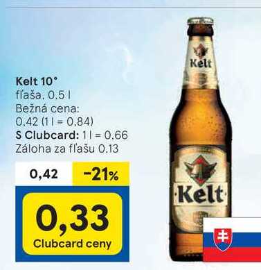 Kelt 10 %, 0,5 l