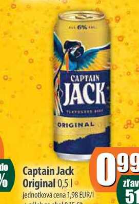 Captain Jack Original 0,5 l