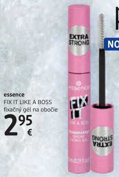 essence FIX IT LIKE A BOSS fixačný gél na obočie
