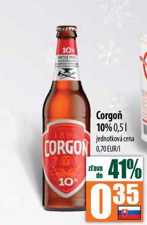 Corgoň 10% 0,5 l