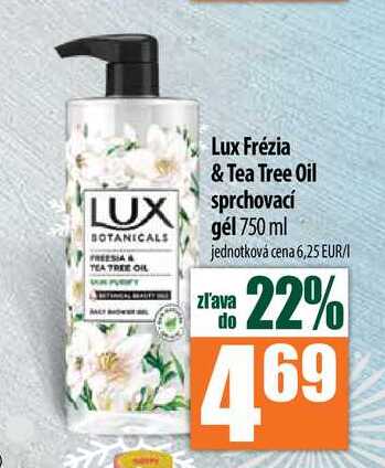 Lux Frézia & Tea Tree Oil 4 gél 750 ml
