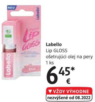 Labello Lip GLOSS ošetrujúci olej na pery
