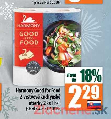 Harmony Good for Food 2-vrstvové kuchynské 2 ks