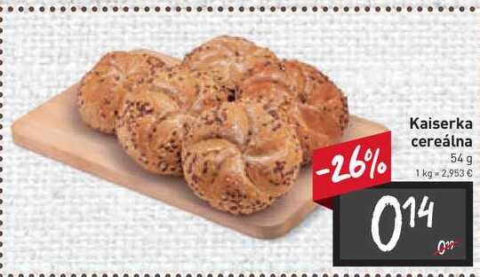 Kaiserka cereálna 54 g