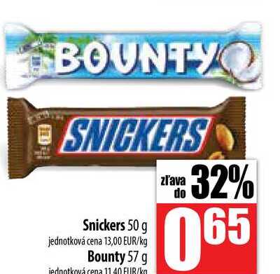 Bounty 57 g 
